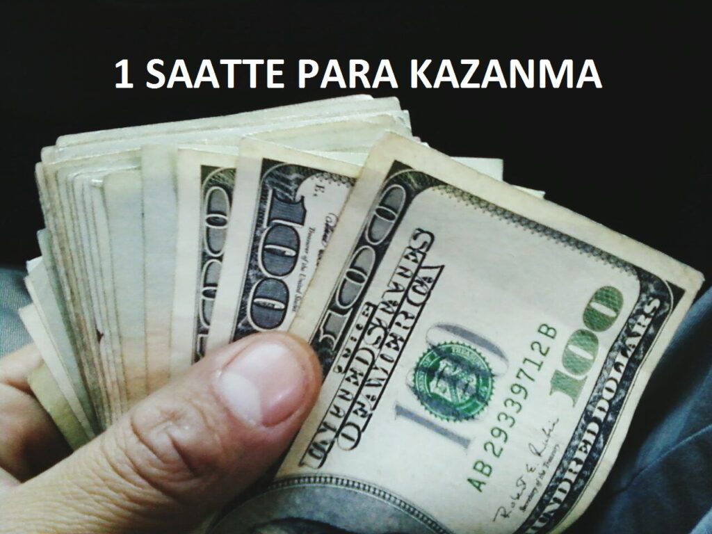 1 Saatte Bedava Para Kazanmanın Yöntemleri